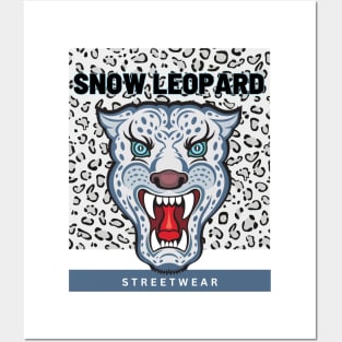 Snow Leopard Art Posters and Art